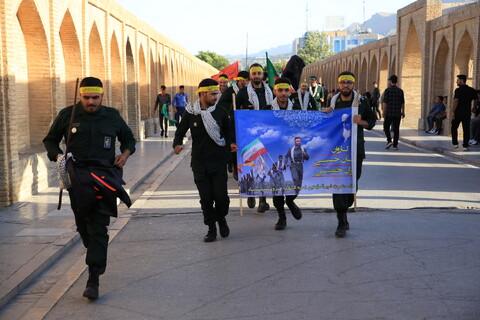 تصاویر / آیین بدرقه کاروان دو امدادی «عاشقان حسینی، زائران خمینی»