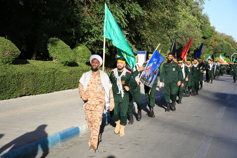 تصاویر / آیین بدرقه کاروان دو امدادی «عاشقان حسینی، زائران خمینی»