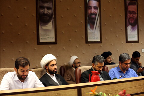 تصاویر/ نشست خبری مسئول کمیته تبلیغ و نماز ستاد مرکزی اربعین کشور