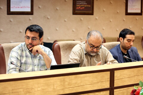 تصاویر/ نشست خبری مسئول کمیته تبلیغ و نماز ستاد مرکزی اربعین کشور