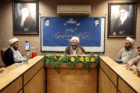 تصاویر/ نشست خبری مسئول کمیته تبلیغ و نماز ستاد مرکزی اربعین کشور