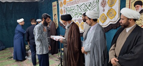 ممتازین پایه ۱ تا ۱۰ مدرسه علمیه علی بن موسی الرضا (ع)  یاسوج تجلیل شد