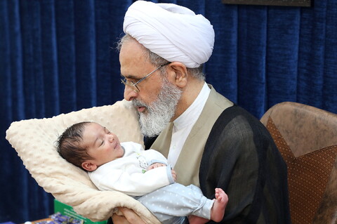 تصاویر/ دیدار اعضای ستاد راهبری جمعیت حوزه‌های علمیه با آیت الله اعرافی