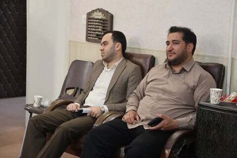 تصاویر / / آیین تکریم و معارفه مدیر دفتر نمایندگی کانون‌های خدمت آستان قدس رضوی استان همدان