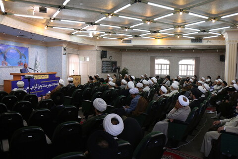 تصاویر/ گردهمایی ائمه جماعات مساجد استان قم