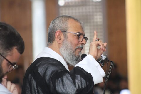 مرحوم آیت اللہ آغا سید محمد باقر ؒ الموسوی کے چہلم کے مناسبت سے مرکزی امام باڑہ بڈگام میں مجلس عزا