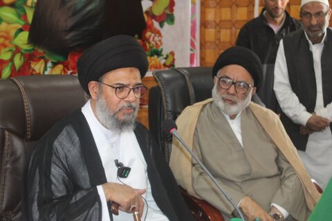 مرحوم آیت اللہ آغا سید محمد باقر ؒ الموسوی کے چہلم کے مناسبت سے مرکزی امام باڑہ بڈگام میں مجلس عزا