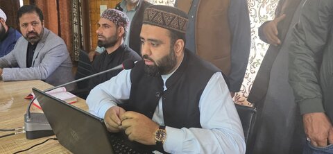مرحوم آیت اللہ آغا سید محمد باقر ؒ الموسوی کے چہلم کے مناسبت سے مرکزی امام باڑہ بڈگام میں مجلس عزا