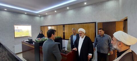 تصاویر/ بازدید امام جمعه میاندوآب از کارخانه آرسال