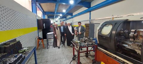 تصاویر/ بازدید امام جمعه میاندوآب از کارخانه آرسال