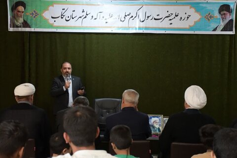 تصاویر/ آیین نکوداشت 80 سال مجاهدت آیت الله شیخ عزیزالله خسروی در خوی