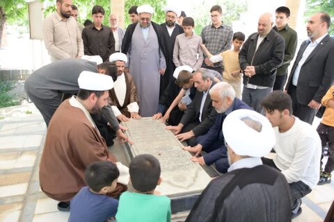 تصاویر/ آیین نکوداشت 80 سال مجاهدت آیت الله شیخ عزیزالله خسروی در خوی