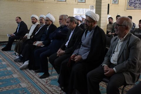 تصاویر/ آیین نکوداشت 80 سال مجاهدت آیت الله شیخ عزیزالله خسروی در خوی