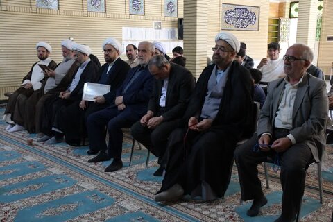 تصاویر/ آیین نکوداشت 80 سال مجاهدت آیت الله شیخ عزیزالله خسروی در خوی