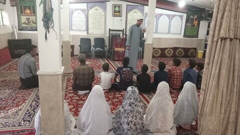 تصاویر|  اعزام مبلغ و اجرای برنامه‌های تبلیغی در روستاهای کلی و جبار