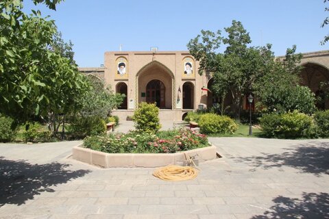 تصاویر / بازدید مدیر منطقه ۲ حوزه قائم مقام امور استانها ی حوزه های علمیه کشور از مدرسه علمیه شیخ الاسلام قزوین