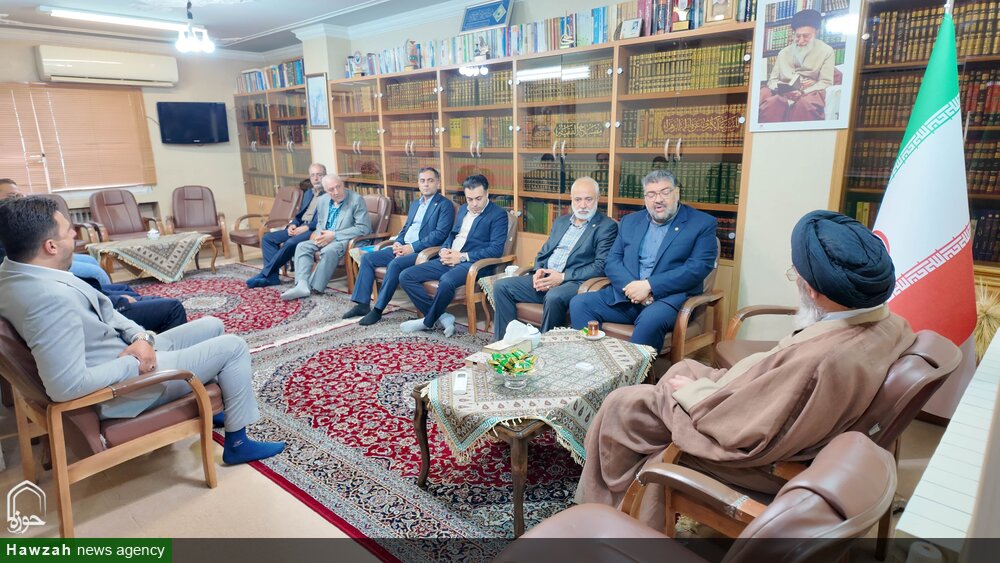 تصاویر| دیدار رئیس مرکز وکلا و کارشناسان رسمی با امام جمعه اصفهان