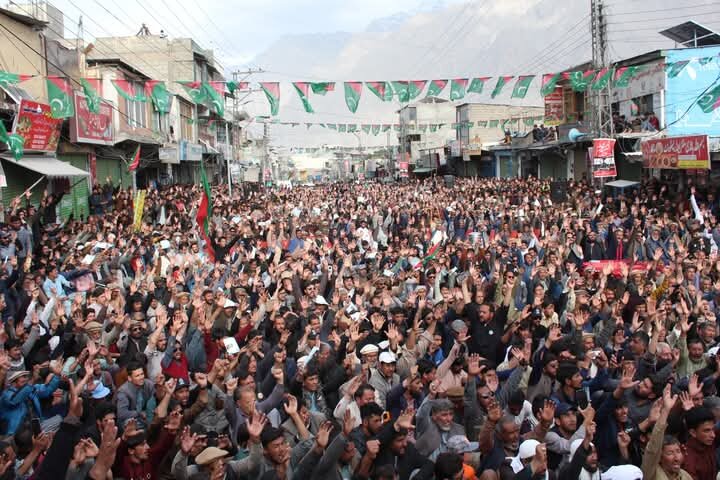 گلگت بلتستان کے محب وطن عوام کے وسائل اور زمینوں پر قبضہ کسی صورت قبول نہیں، مقررین