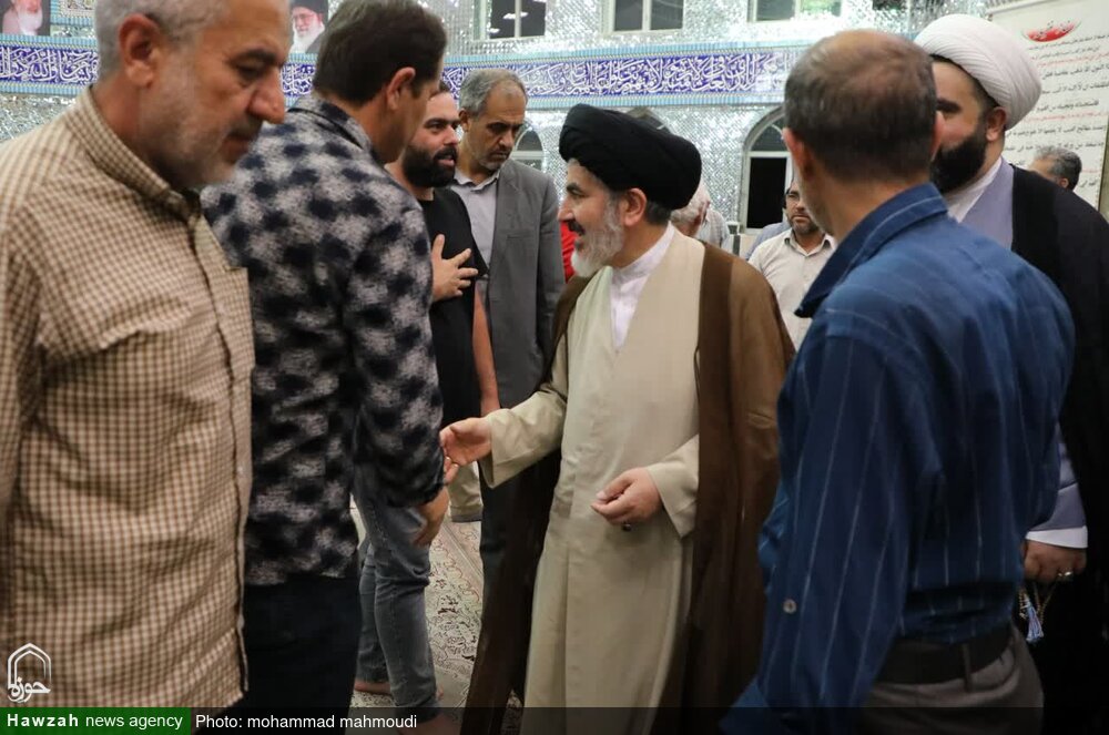 تصاویر/ حضور نماینده ولی‌فقیه در آذربایجان غربی در یکی از مساجد ارومیه