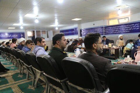 تصاویر/آیین تکریم و معارفه مدیر مدرسه علمیه موسی بن جعفر(ع) بهبهان برگزار شد