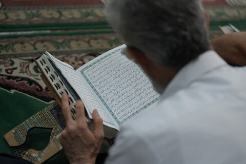 جلسه هفتگی تفسیر قرآن کریم در مسجد المهدی فردیس