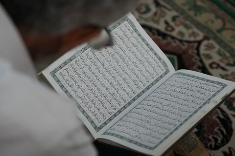 جلسه هفتگی تفسیر قرآن کریم در مسجد المهدی فردیس