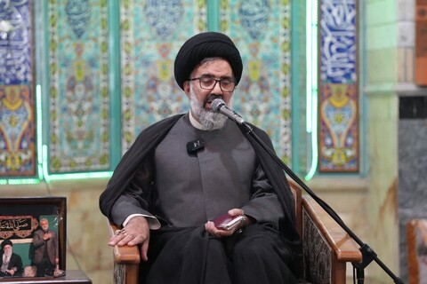 جلسه هفتگی تفسیر قرآن کریم در مسجد المهدی فردیس