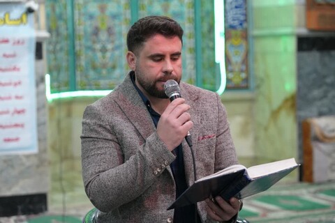 جلسه هفتگی تفسیر قرآن کریم در مسجد المهدی فردیس