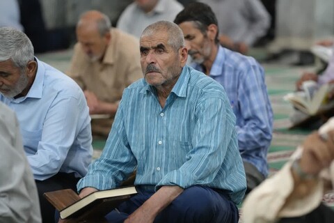 جلسه هفتگی تفسیر قرآن کریم در مسجد المهدی فردیس