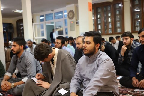 تصاویر/ درس اخلاق نماینده ولی فقیه در مدرسه علمیه ولیعصر(عج)تبریز