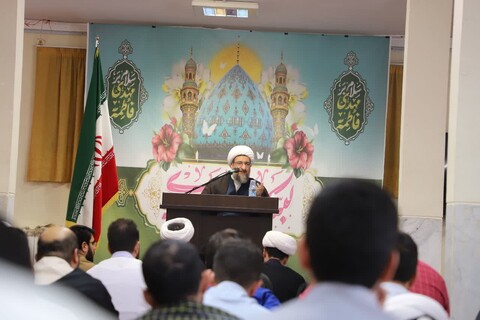 تصاویر/ درس اخلاق نماینده ولی فقیه در مدرسه علمیه ولیعصر(عج)تبریز