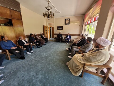 تصاویر/  قائم مقام ستاداقامه نماز کشور با نماینده ولی فقیه در استان آذربایجان شرقی