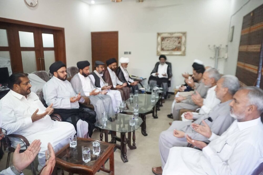 صدرِ شیعہ علماء کونسل کے پی کے کی میزبانی میں تنظیمی ذمہ داران کی اہم نشست؛ قائدِ ملّت جعفریہ سے ملاقات