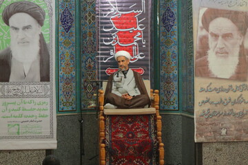 تصاویر/ مراسم عزاداری شهادت امام محمد باقر علیه السلام و رحلت امام خمینی (ره)