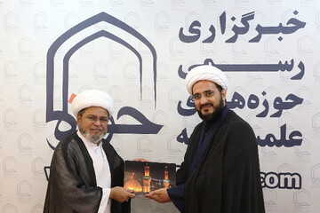 تصاویر/ بازدید دبیرکل شورای علمای شیعه پاکستان از خبرگزاری حوزه