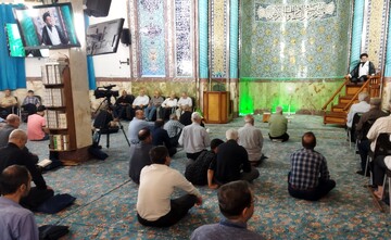 تصاویر/ نشست حوزه و مرزبانی انقلاب اسلامی در مسجد جامع نارمک