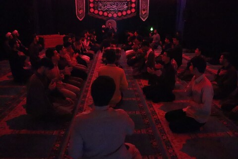 تصاویر/ مراسم سوگواری شهادت امام محمد باقر علیه السلام در مدرسه علمیه امام خامنه‌ای ارومیه