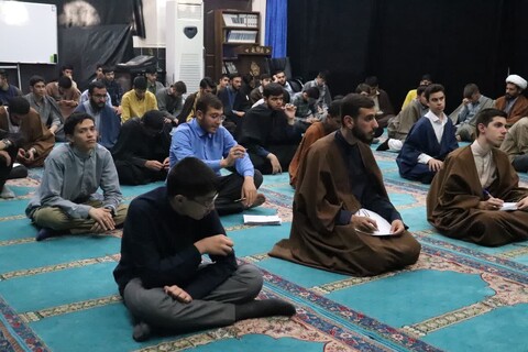 تصاویر/ مراسم سوگواری شهادت امام محمد باقر علیه السلام در مدرسه علمیه امام خامنه‌ای ارومیه