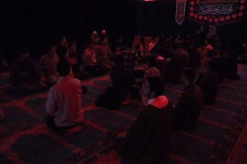 تصاویر/ مراسم سوگواری شهادت امام محمد باقر علیه السلام در مدرسه علمیه امام خامنه‌ای ارومیه