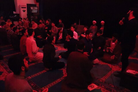 تصاویر/ مراسم سوگواری شهادت امام محمد باقر علیه السلام در مدرسه علمیه امام خامنه‌ای ارومیه