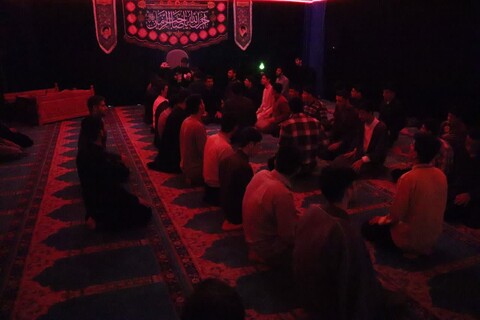 تصاویر/ مراسم سوگواری شهادت امام محمد باقر علیه السلام در مدرسه علمیه امام خامنه‌ای ارومیه