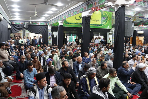 مراسم تشییع و اقامه نماز بر پیکر "شهید عماد دهیمی" در شهرستان کارون