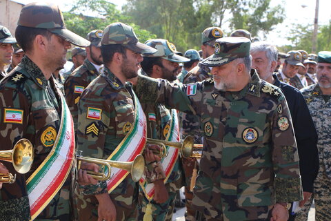 تصاویر/ بازدید فرمانده نیروی زمینی ارتش از دستاوردهای جدید موشکی