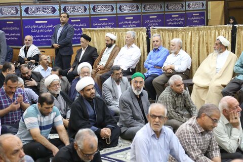 مراسم عزاداری شهادت امام باقر(ع) در دفتر امام جمعه یزد