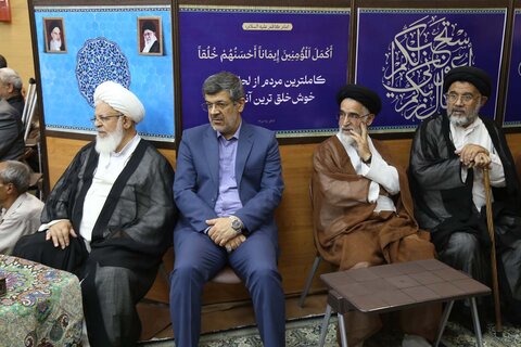 مراسم عزاداری شهادت امام باقر(ع) در دفتر امام جمعه یزد