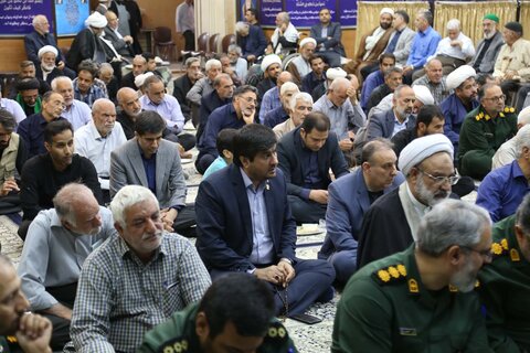 مراسم عزاداری شهادت امام باقر(ع) در دفتر امام جمعه یزد