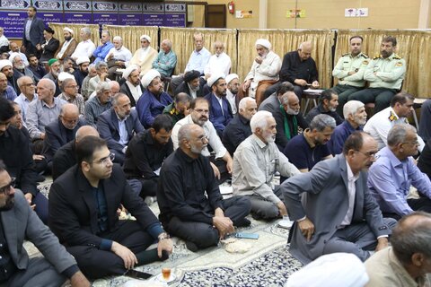 مراسم عزاداری شهادت امام باقر(ع) در دفتر امام جمعه یزد