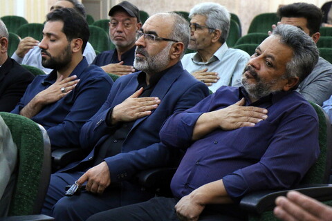 بزم انس شاعران و مداحان آیینی