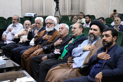 بزم انس شاعران و مداحان آیینی