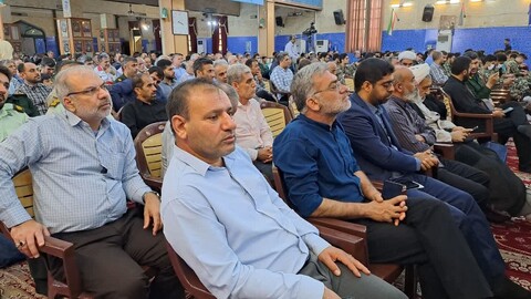تصاویر/ مراسم سالگرد ارتحال امام در بوشهر